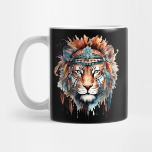 Watercolor Boho Tiger #1 Mug